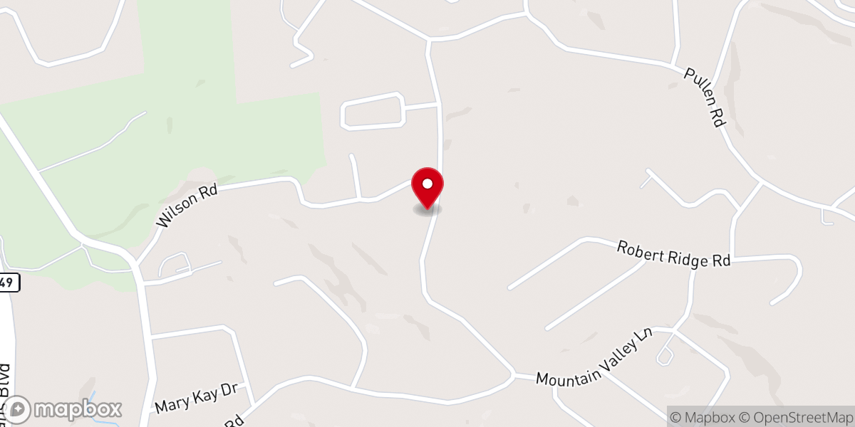 Map showing location of Lighthouse Baptist Church of Sevierville