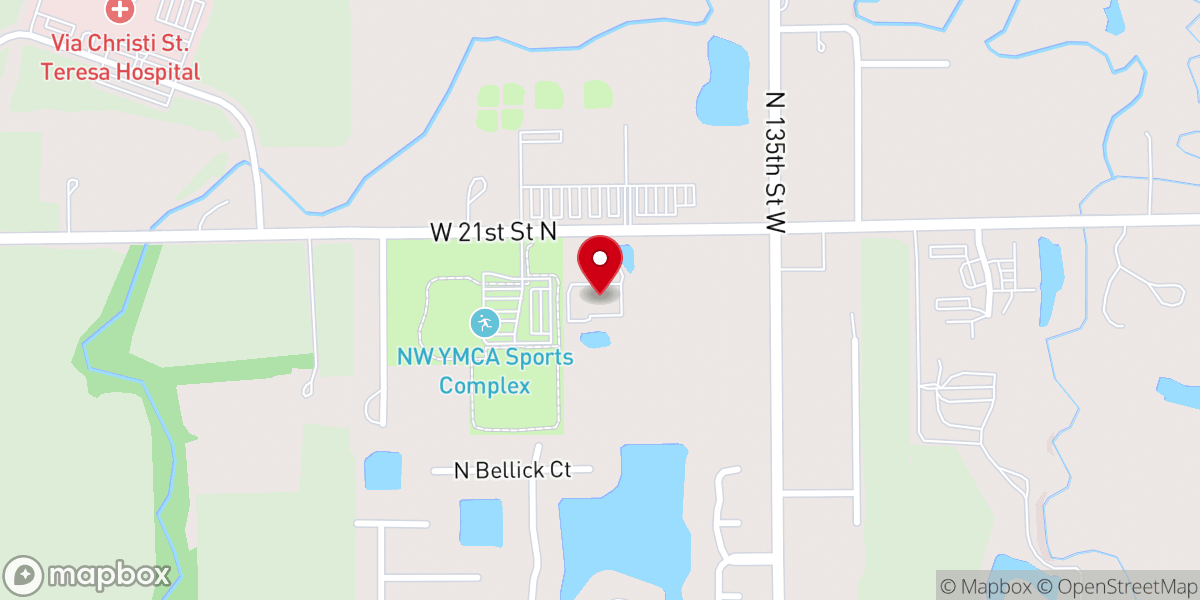 Map showing location of Believers Southern Baptist Church