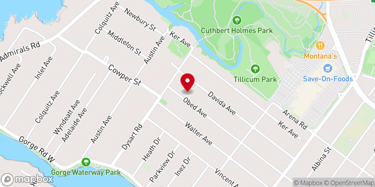 Map showing location of House of Shiloh