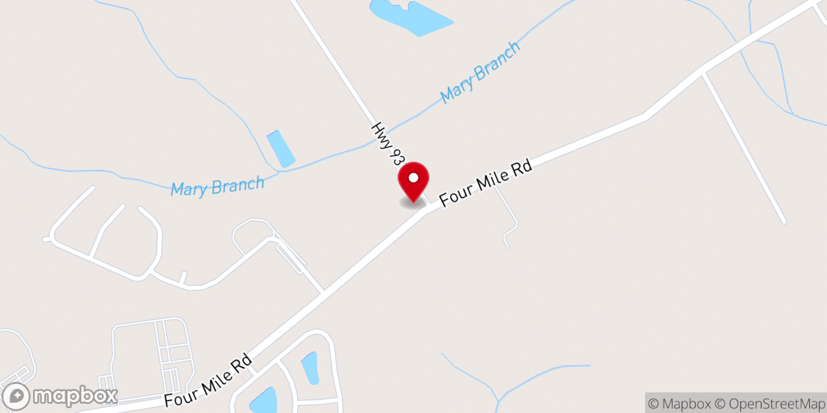 Map showing location of Free Welcome Church