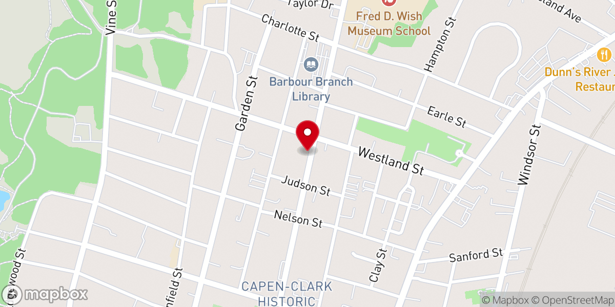 Map showing location of Citadel of Love the Tabernacle of Celebration Praise