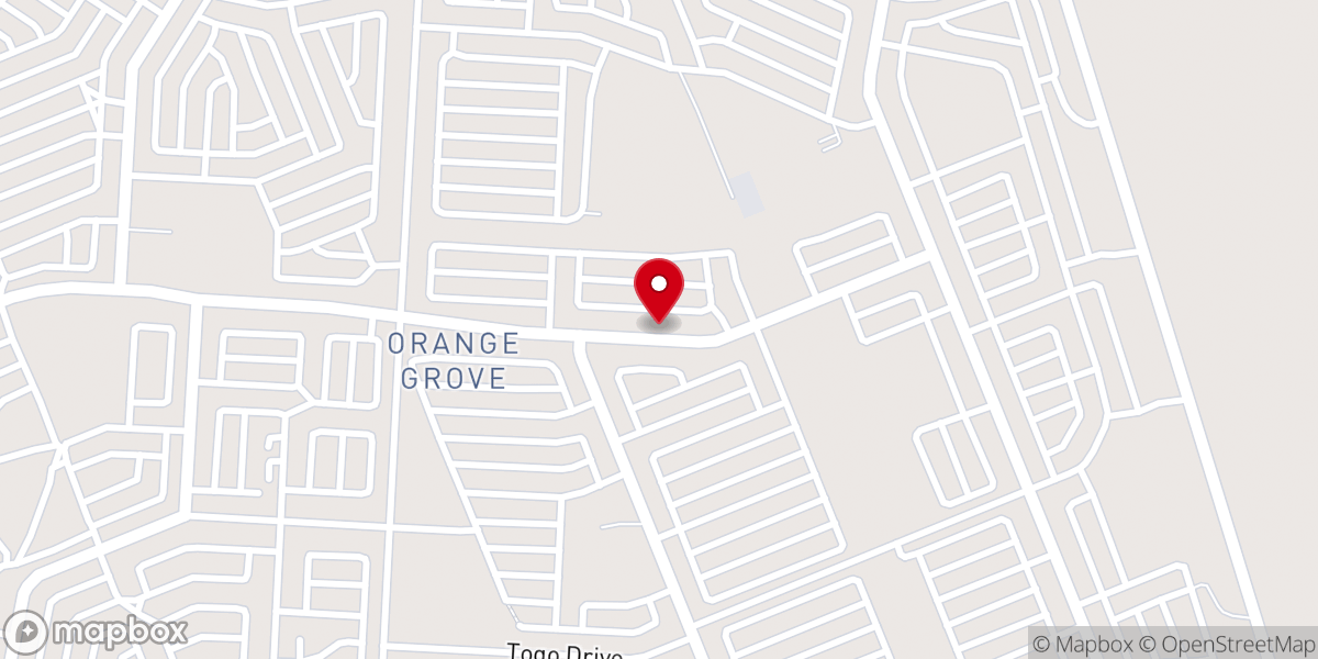 Map showing location of Kingdom Apostolic Church Thabong WELKOM