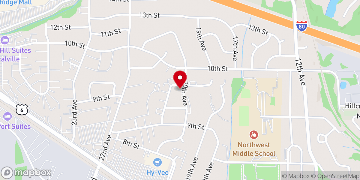 Map showing location of Full Circle Faith Community