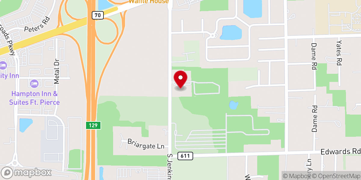 Map showing location of Prayer Tower International