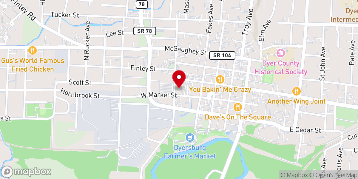 Map showing location of Pavillion of Hope