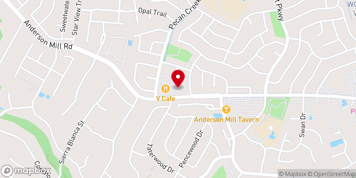 Map showing location of Dreamer's Church Austin