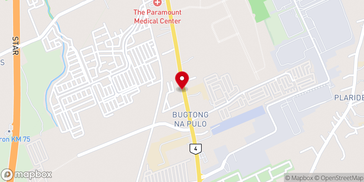 Map showing location of Our Lady of Immaculate Concepcion Chapel