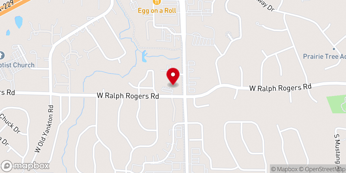 Map showing location of Mercy Church
