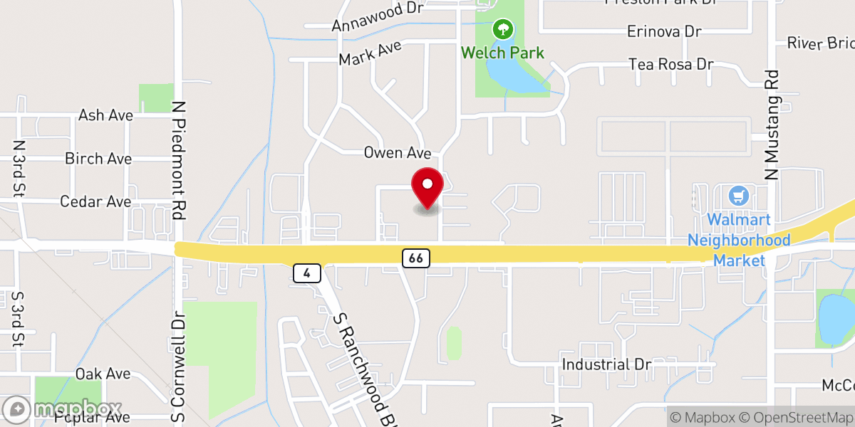 Map showing location of Landmark Pentecostal Church