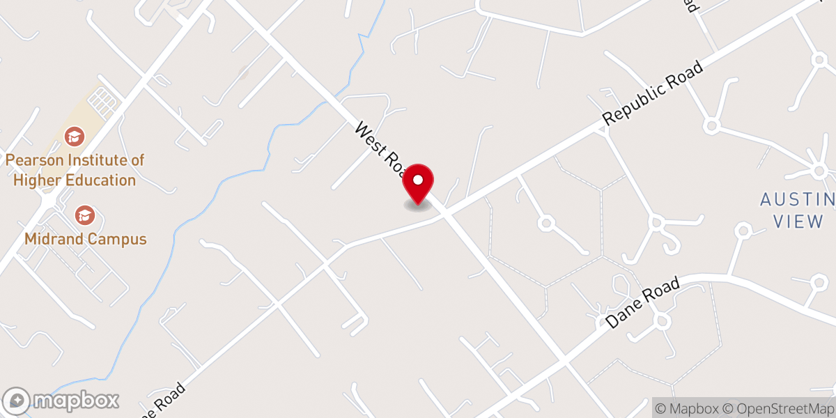 Map showing location of Life Center Bible Church