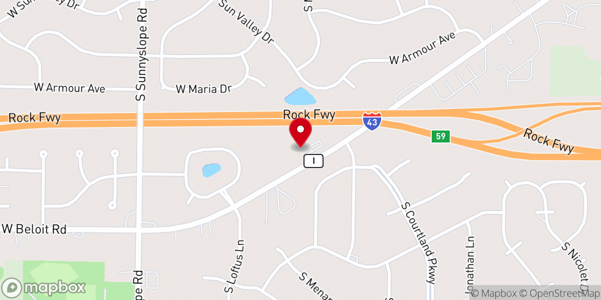 Map showing location of Pipeline To Jesus Church