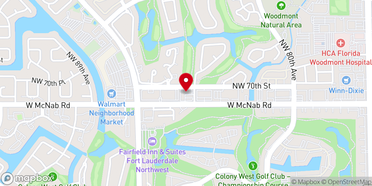 Map showing location of New Hope