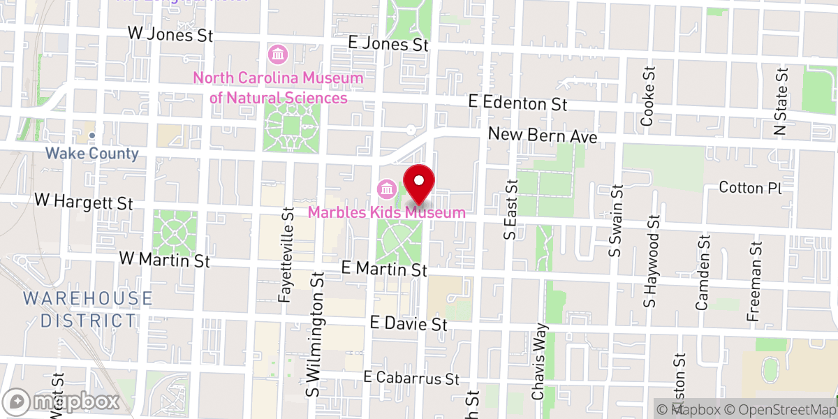 Map showing location of Vintage21 Church