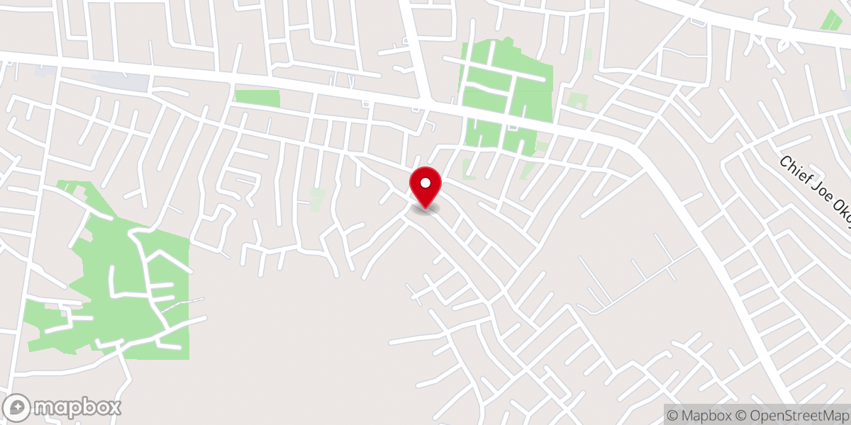 Map showing location of Jesus Evangelical Power Mission