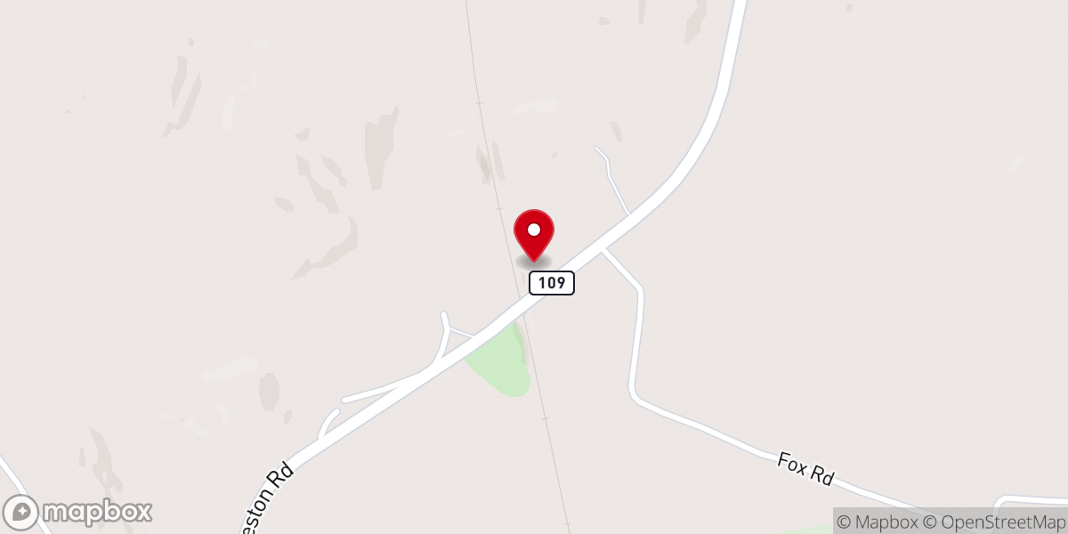 Map showing location of Dunn Missionary Baptist Church