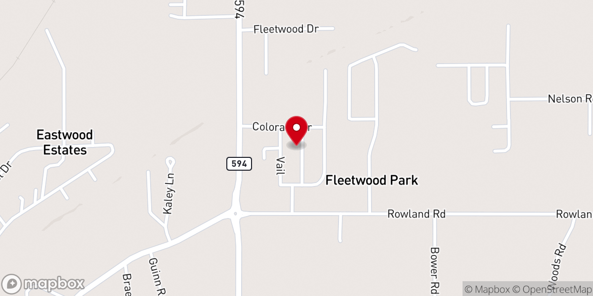 Map showing location of Testify Ministries Inc
