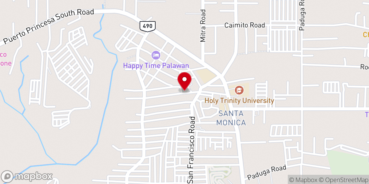 Map showing location of UNITED PENTECOSTAL CHURCH