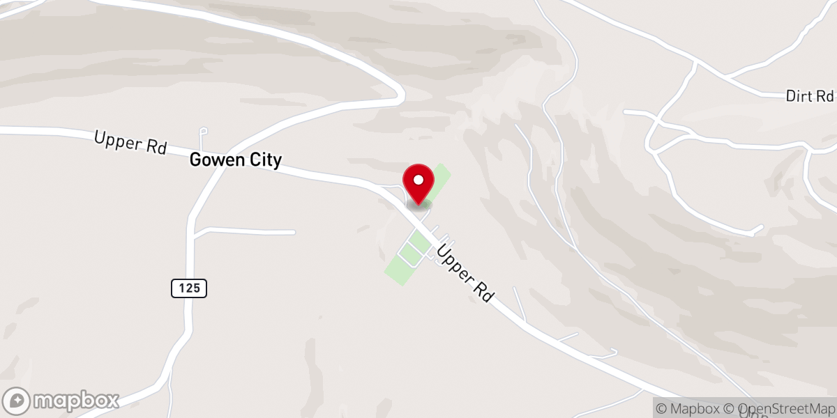 Map showing location of Saint Pauls United Church In Christ