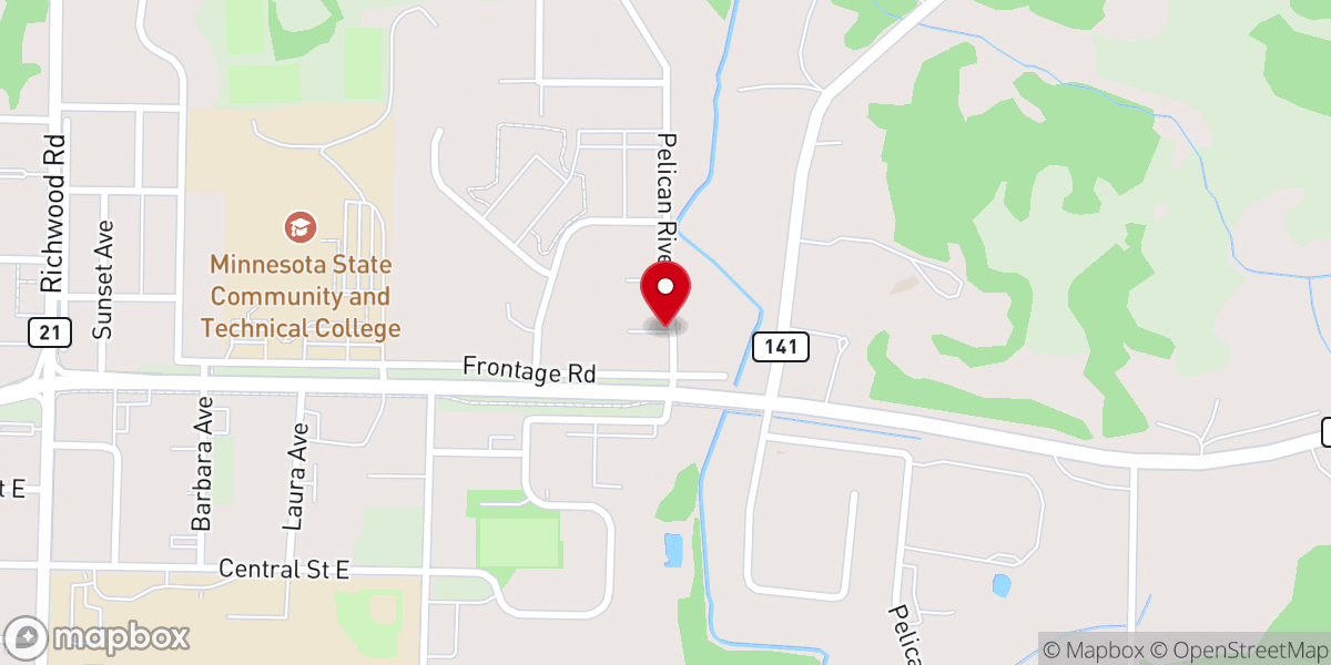 Map showing location of CHURCH PARKING LOT
