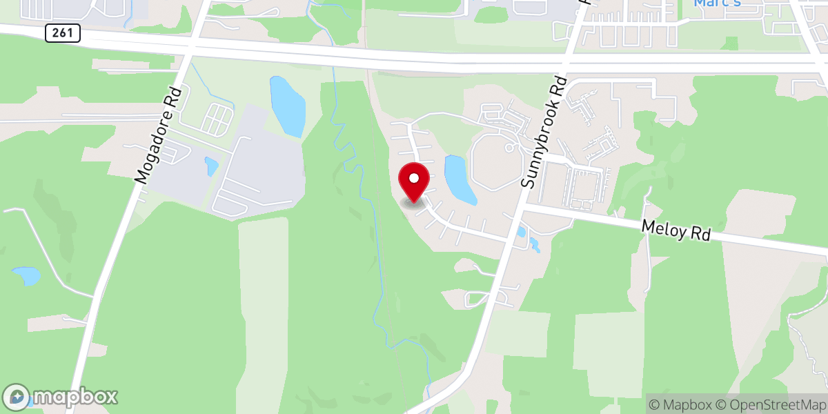 Map showing location of Chouinard Bruce