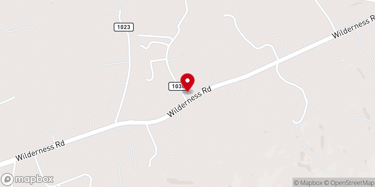 Map showing location of Union Church