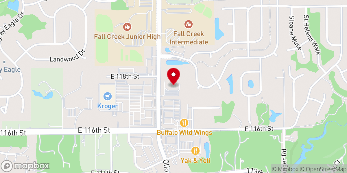 Map showing location of Trinity Church