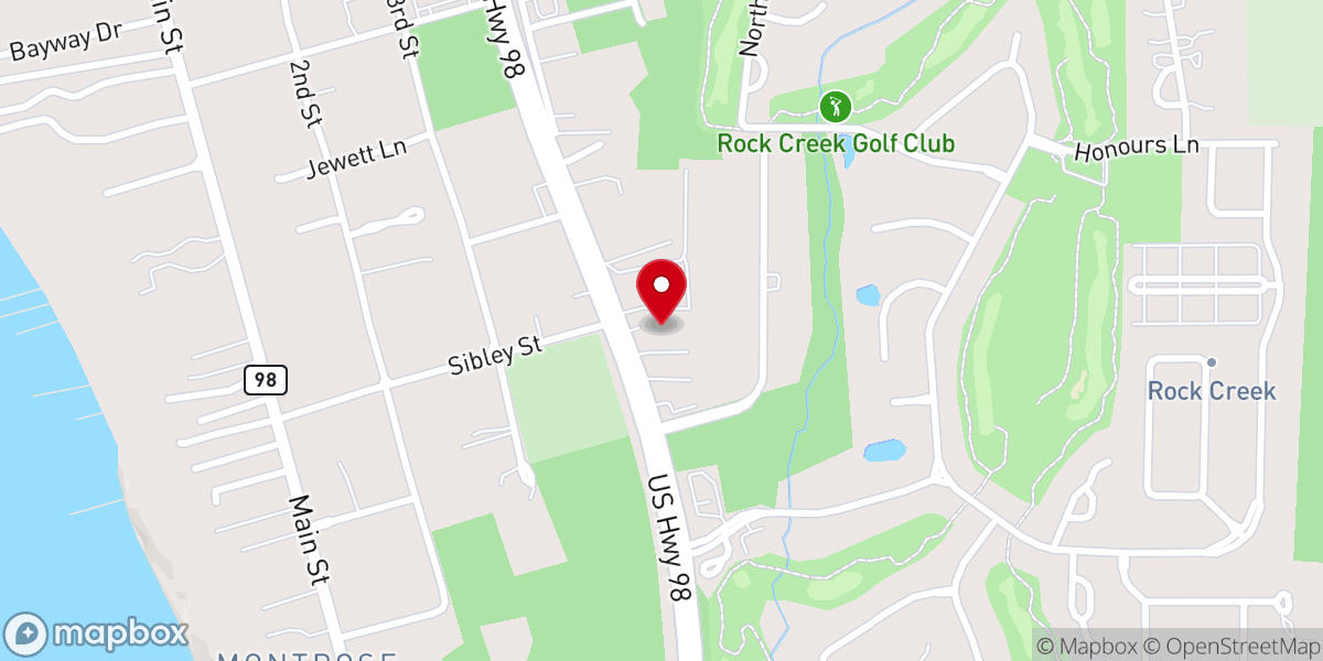 Map showing location of BayLife Church