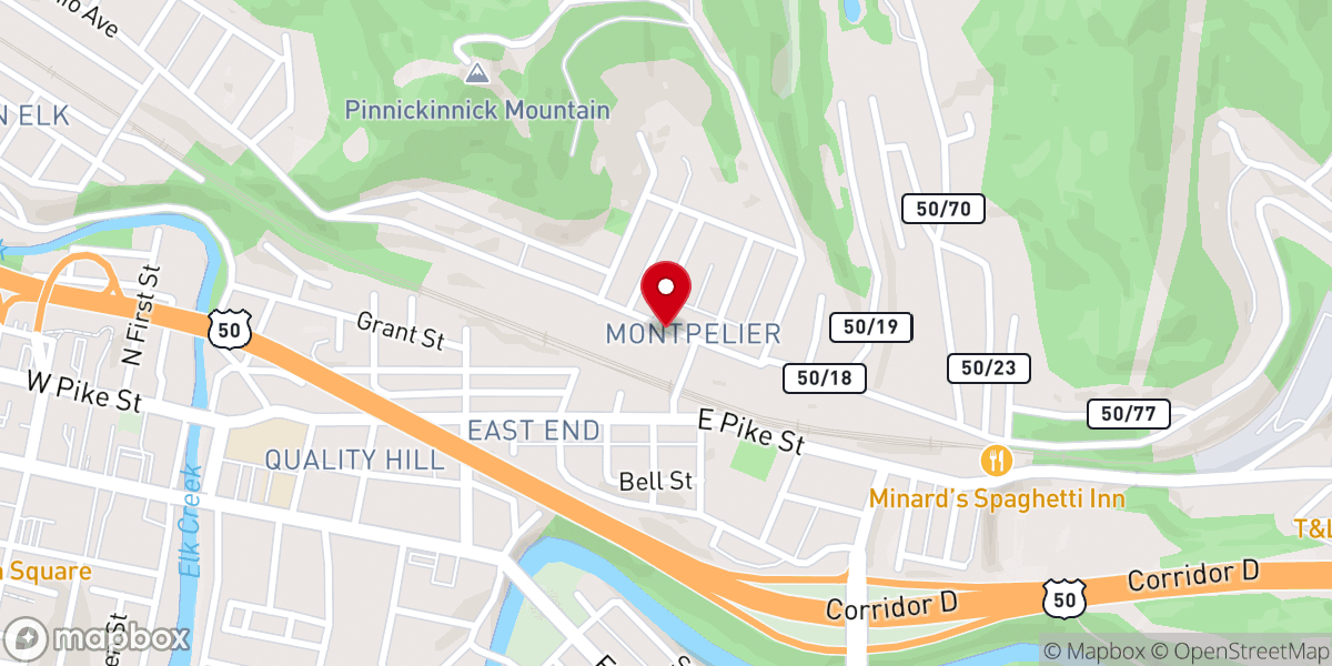 Map showing location of Chosen by Faith Pregnancy Resource Center