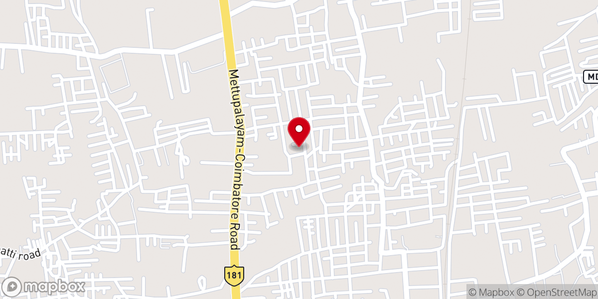 Map showing location of Jeevanathi Prayer House