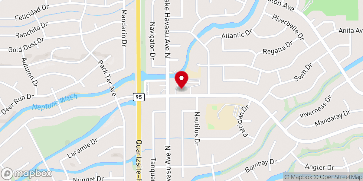 Map showing location of Compass Voices