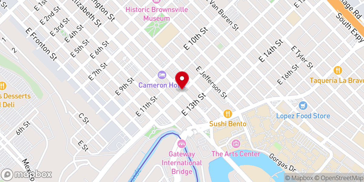 Map showing location of The Master S Touch Ministries Inc