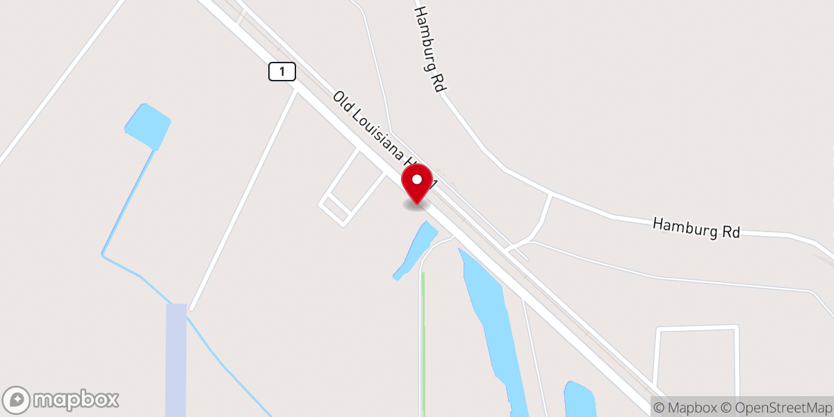 Map showing location of Shiloh Baptist Church