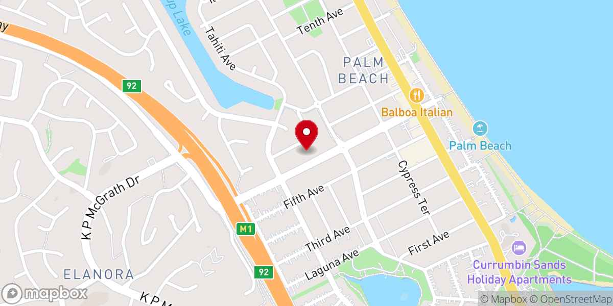 Map showing location of Saint Paul's Anglican Church