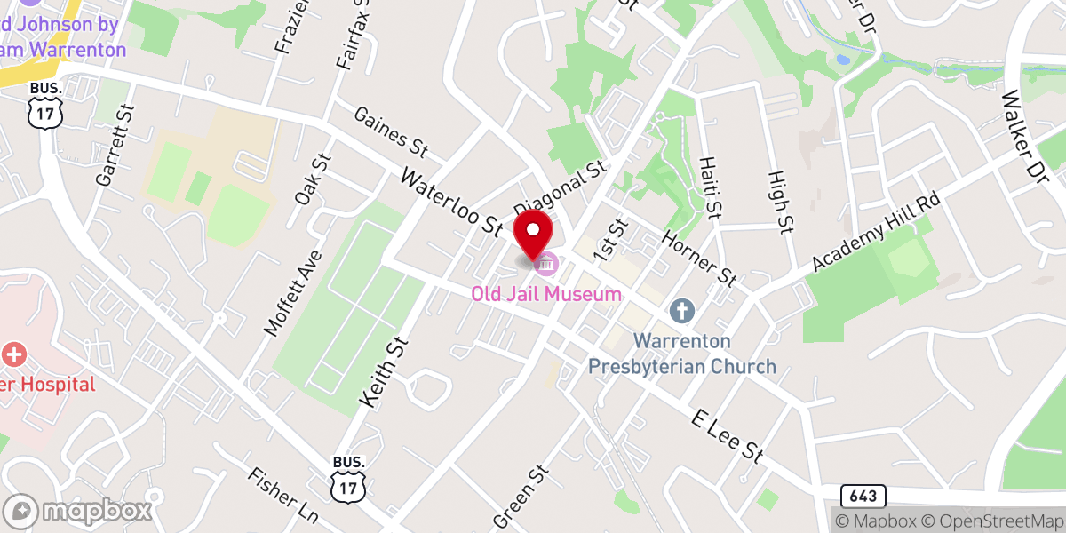Map showing location of Sweet & Simple Weddings