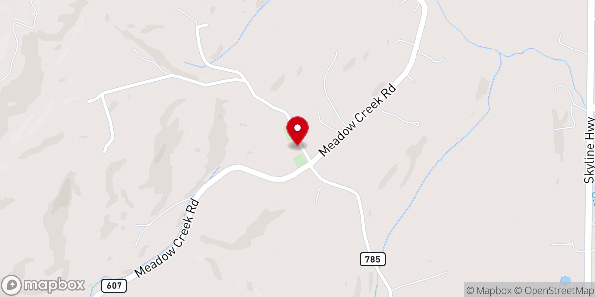 Map showing location of Mount Vale Methodist Church