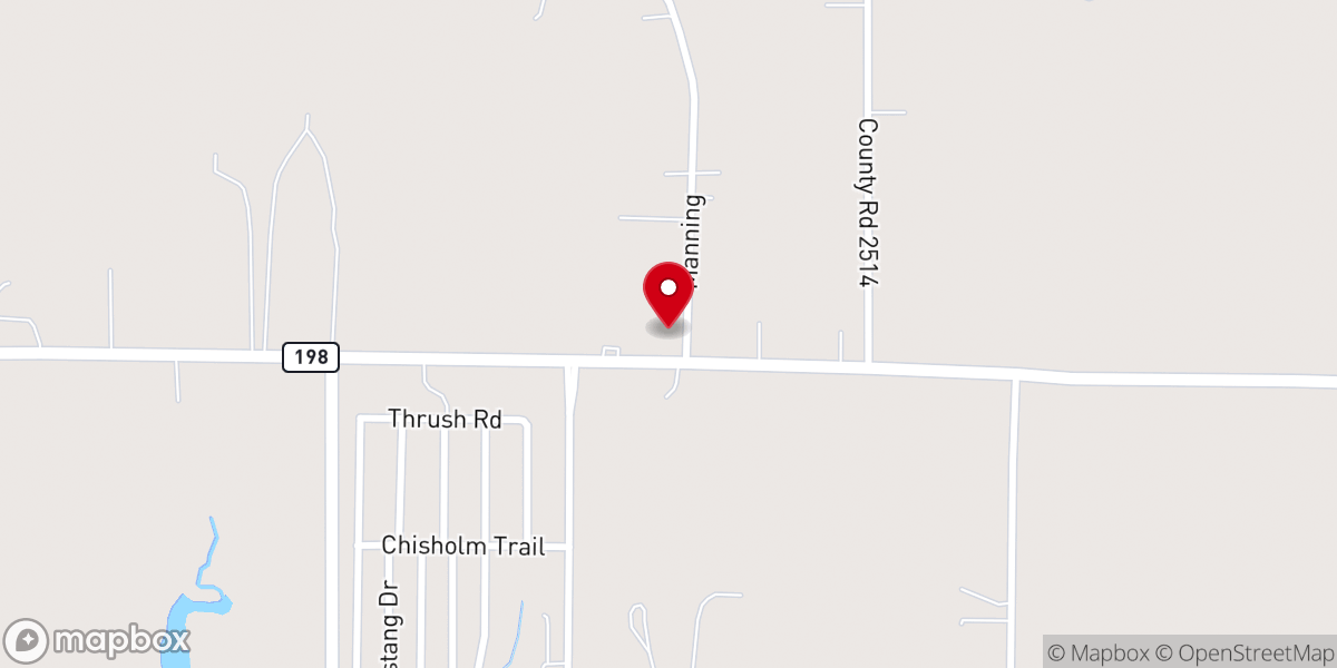 Map showing location of Rise Up Church