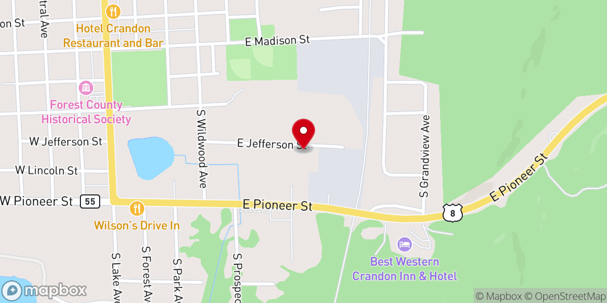 Map showing location of Community Life Council