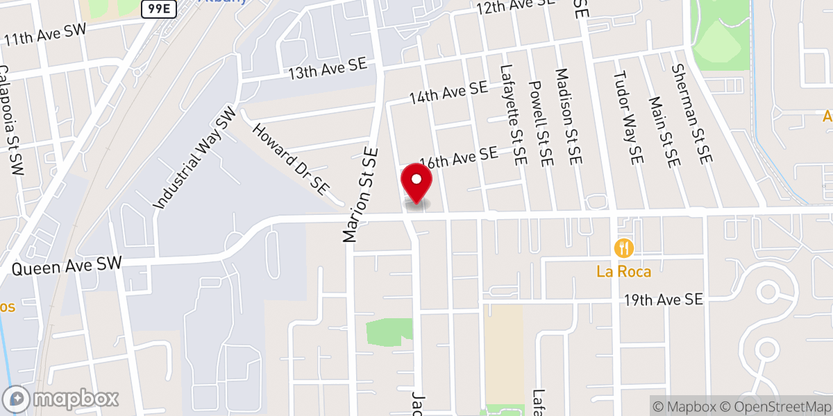Map showing location of Family Worship Center Pentecostal Church of God