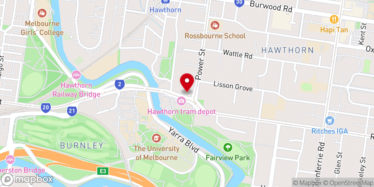 Map showing location of St Anthony's Capuchin Friary Church