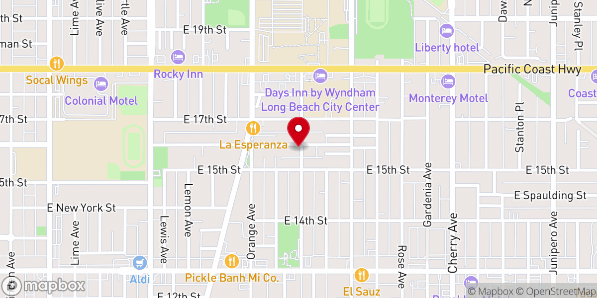 Map showing location of Christ The Good Shepherd American Coptic Orthodox Church