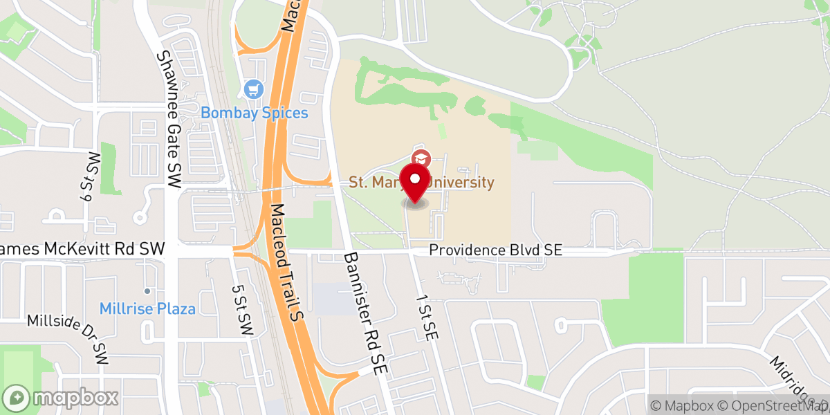 Map showing location of The Mission of Saint Mary Magdalene