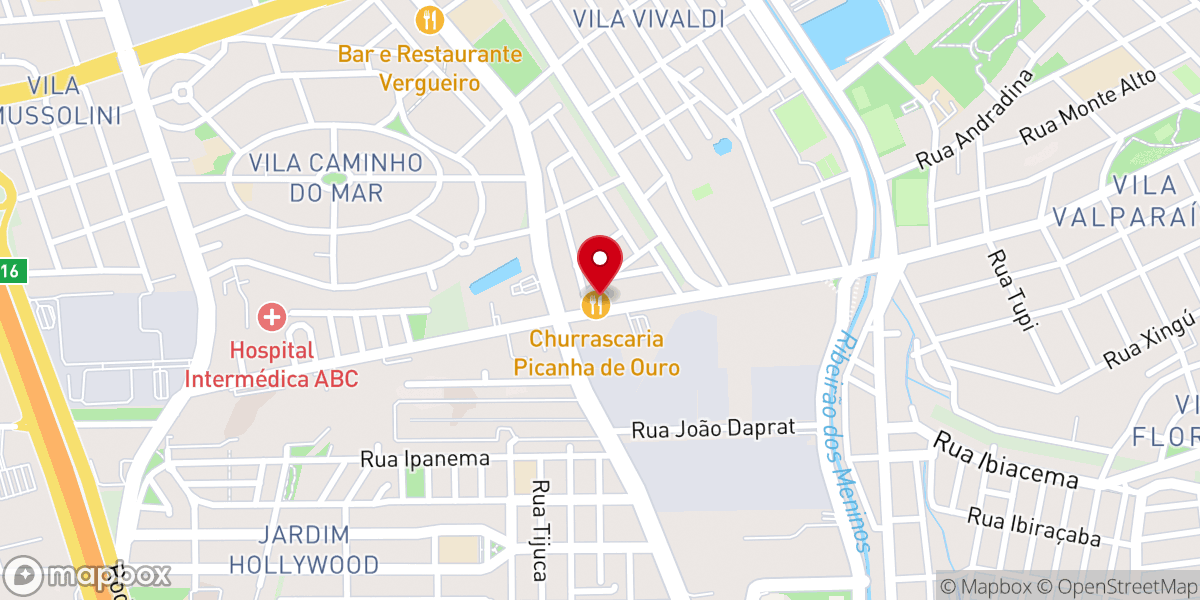 Map showing location of Renascer Rudge Ramos