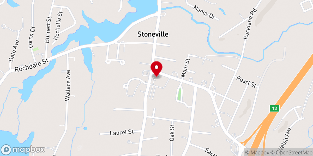 Map showing location of St Joseph Catholic Church