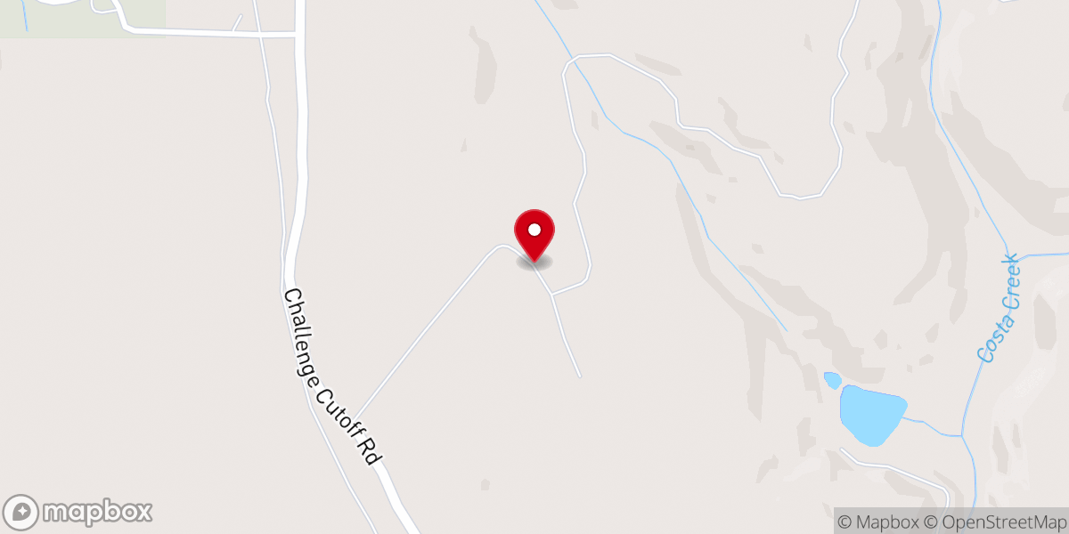 Map showing location of Mt. Hope Bible Camp