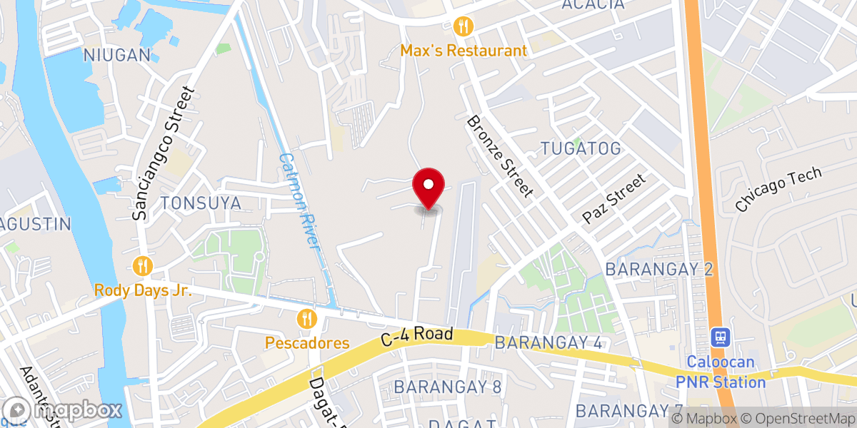 Map showing location of Jesus is Alive Christian Church (Gozon Chapter)