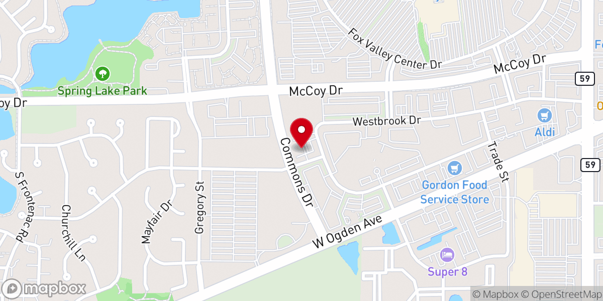 Map showing location of Abundant Life Family Church