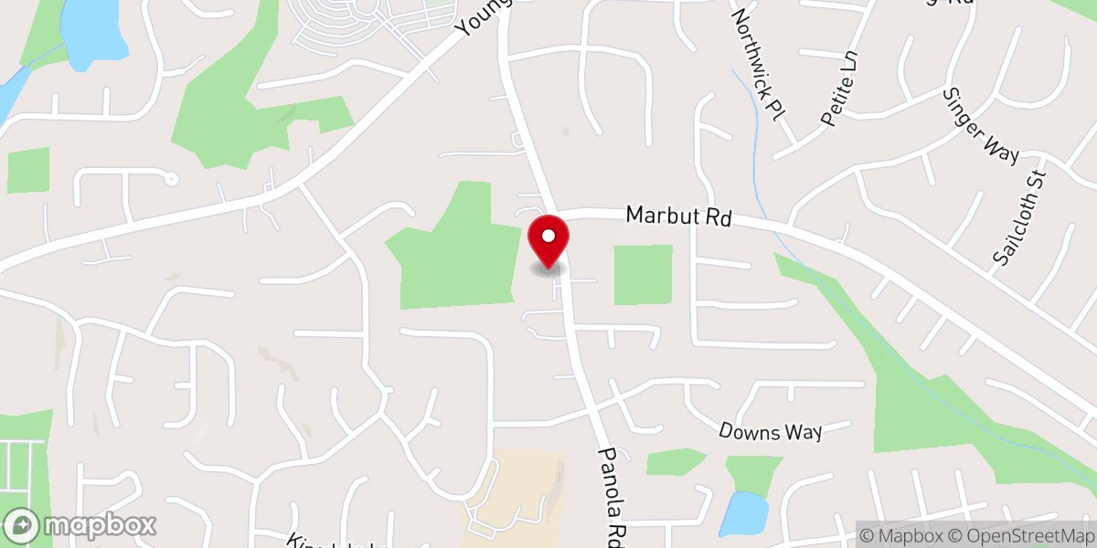 Map showing location of Christ In Us Family Church