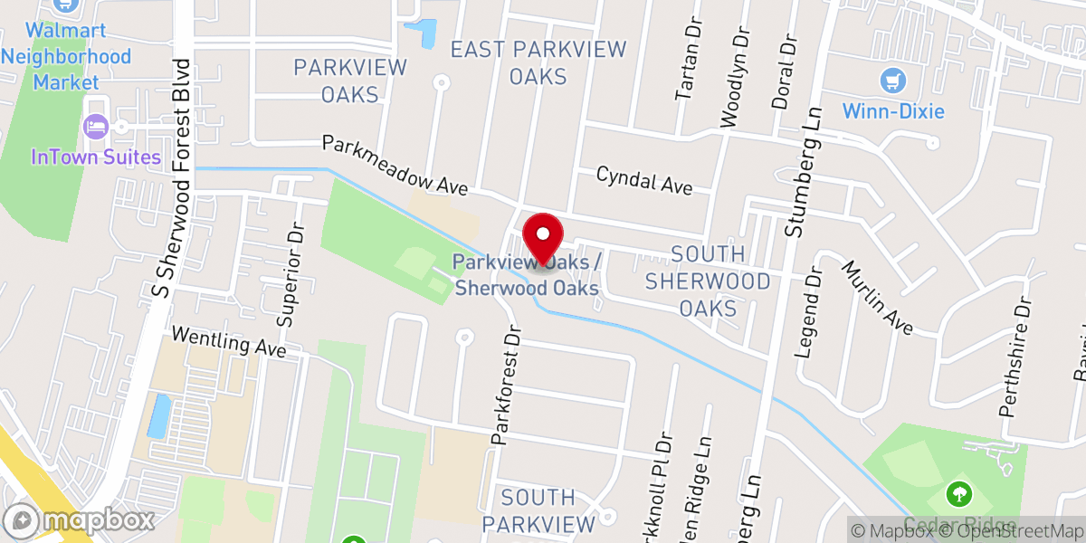 Map showing location of St Patrick Catholic Church