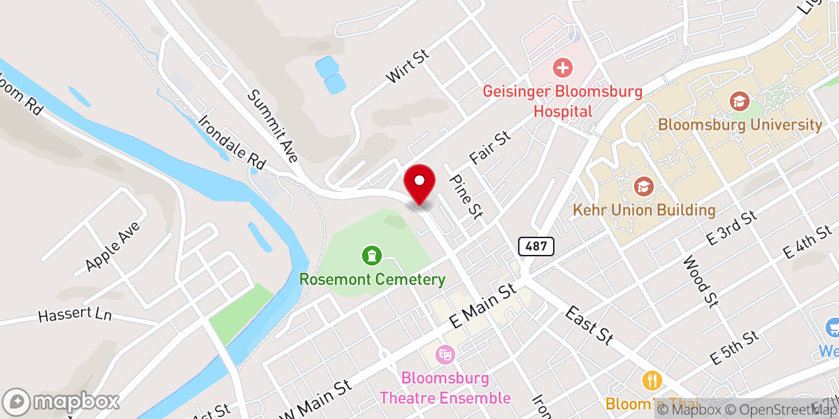 Map showing location of Christ miracle and restoration ministry