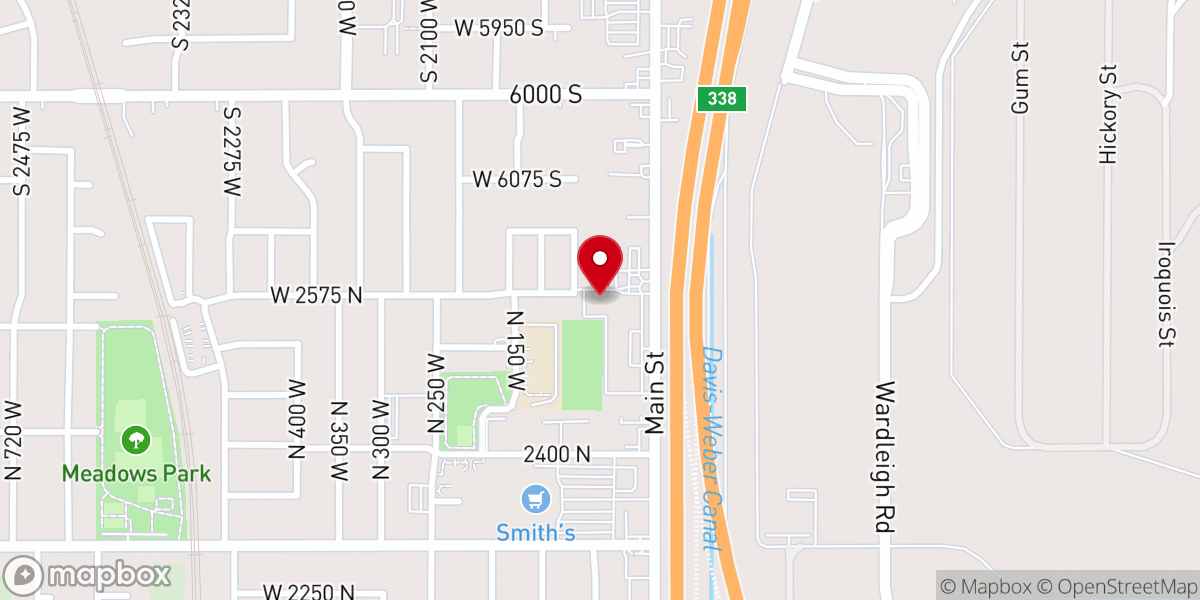 Map showing location of Word Of Faith By The Bay
